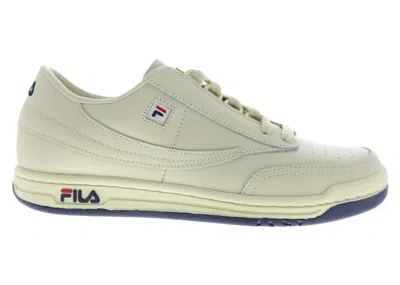 Pre-owned Fila Men's  Original Tennis Sneakers In White/red