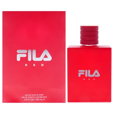 FILA FILA MEN'S FILA RED EDT SPRAY 3.4 OZ (TESTER) FRAGRANCES 843711294647