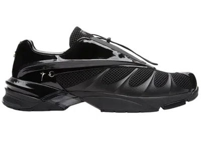Pre-owned Fila Men's  Replica 2002 Thug Club Sneakers In Black/silver
