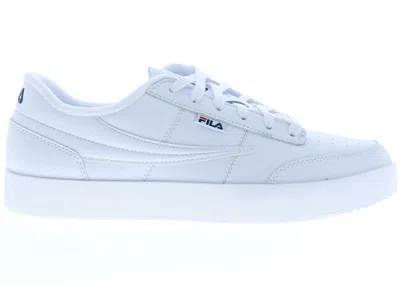 Pre-owned Fila Men's  Royalton Sneakers In White