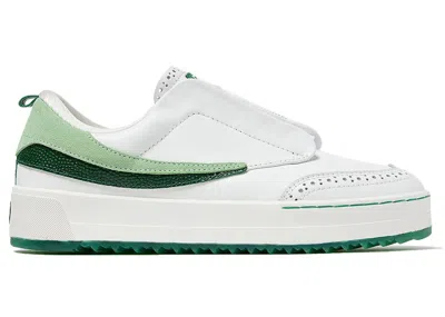 Pre-owned Fila Men's  Sanati Sl Sneakers In White/green