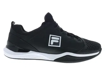 Pre-owned Fila Men's  Speedserve Energized Sneakers In Black/white