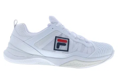 Pre-owned Fila Men's  Speedserve Energized Triple Sneakers In White