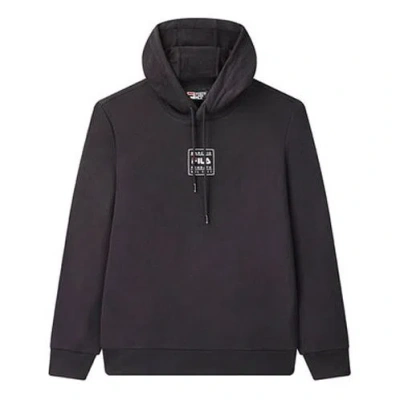 Fila Men's  Windproof Solid Color Blue In Black