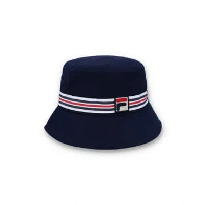 Fila Men's Heritage Stripe Bucket Hat In Blue