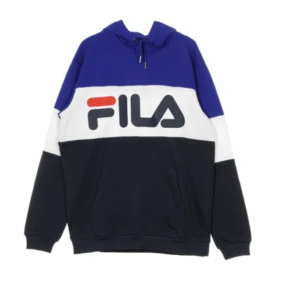 Fila Men's Lightweight Hoodie Men Night Blocked Surf The Web/black Iris/bright White In Multi