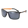 Fila Black Men Sunglasses In Black