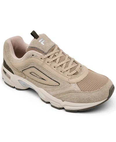 Fila Men's Perano Plus Casual Sneakers From Finish Line In Irish Cream