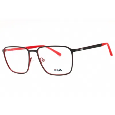 Fila Men's Red Rectangular Eyeglass Frames Vfi204