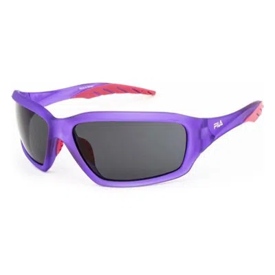 Fila Men's Sunglasses  Sf-202-c6  63 Mm Gbby2 In Purple