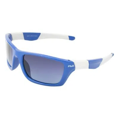 Fila Men's Sunglasses  Sf700-58c5  58 Mm Gbby2 In Blue