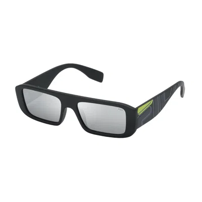 Fila Men's Sunglasses  Sf9415-540u28  54 Mm Gbby2 In Black