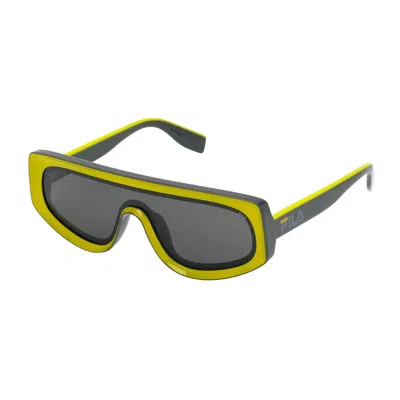 Fila Men's Sunglasses  Sf9417-990kau Gbby2 In Green