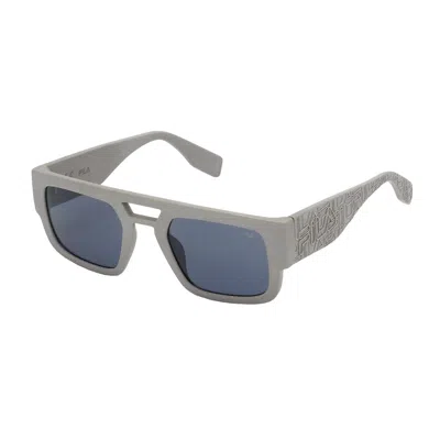 Fila Men's Sunglasses  Sfi085-500cc3  50 Mm Gbby2 In Gray