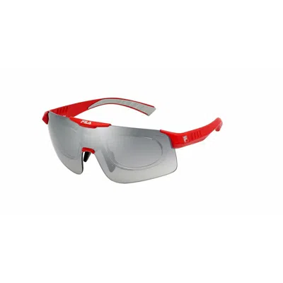 Fila Men's Sunglasses  Sfi127-997fzx Gbby2 In Gray