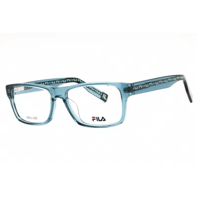 Fila Men's Transparent Rectangular Eyeglass Frames Vfi307
