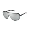 Fila Black Metal Sunglasses In Black