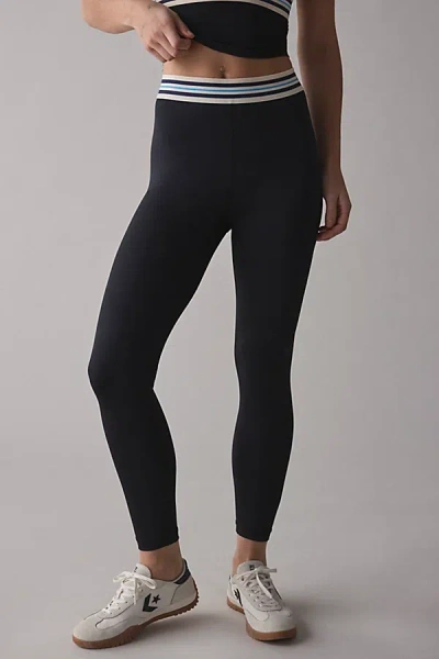 Fila Mika Stripe High-rise Legging In Black, Women's At Urban Outfitters