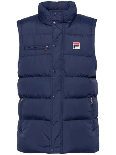 Fila Milton Gilet In Blue