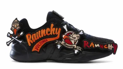 Pre-owned Fila Mindblower X Raunchy Sz. 8 - Collab Limited Edition 95 Overpass Disruptor In Black