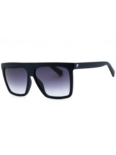 Fila Modern Rectangular Men's Sunglasses In Black