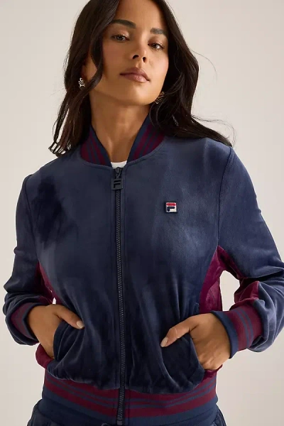 Fila Navy Jenesis Jacket In Blue