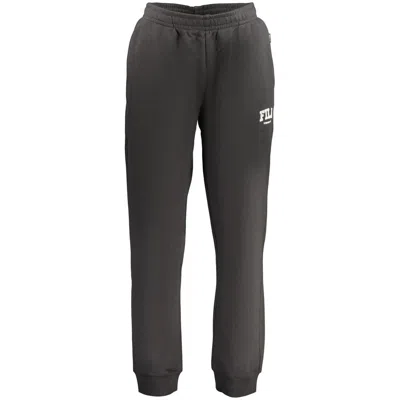 Fila Nero Cotton Men's Trousers In Black