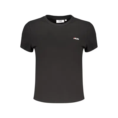 Fila Nero Cotton Women's T-shirt In Black