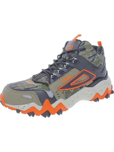 Fila Oakmont Mens Fitness Running Athletic And Training Shoes In Multi