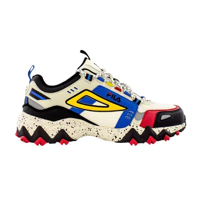 Pre-owned Fila Oakmont Tr Kids 'grey Black Blue' | Kid's Size 11.5