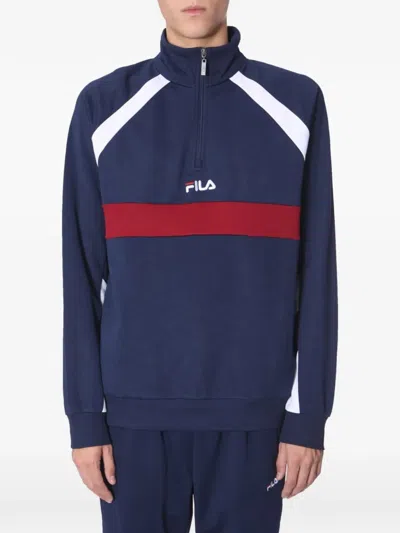 Fila Oligert Track Sweatshirt In Blue