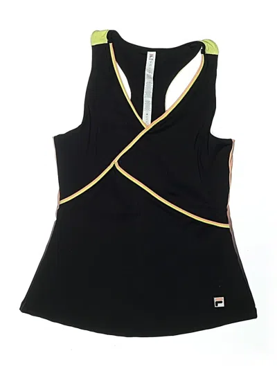 Pre-owned Fila One Piece Swimsuit In Black