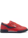 Fila Original Fitness "red/navy/white" Sneakers In Red