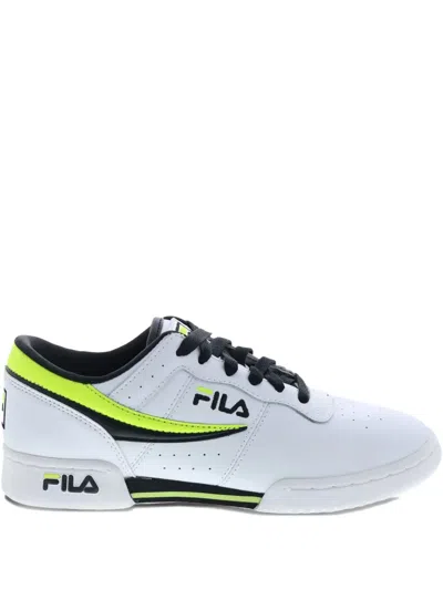 Fila Original Fitness "white/black/neon Yellow" Sneakers