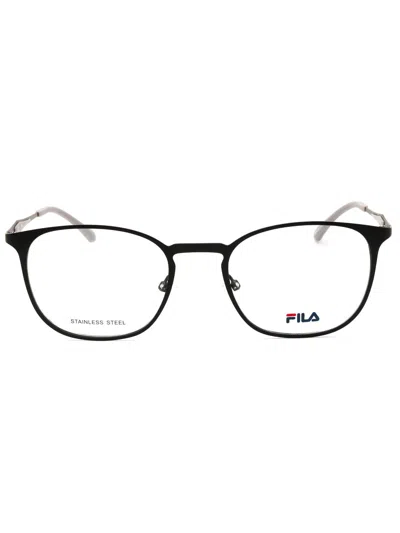Fila Oval Metal Men's Eyeglasses In Black