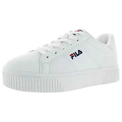 Fila Panache 19 Womens Leather Lifestyle Athletic Shoes In Multi