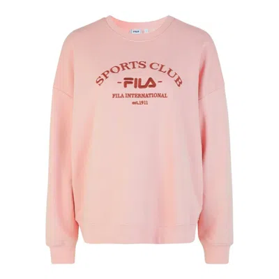 Fila Pink Cotton Sweatshirt In Multi