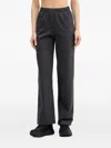 Fila Pinstripe-pattern Track Pants In Grey