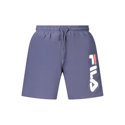 Fila Blue Polyamide Swimwear In Purple