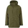 Fila Green Polyester Parka In Green