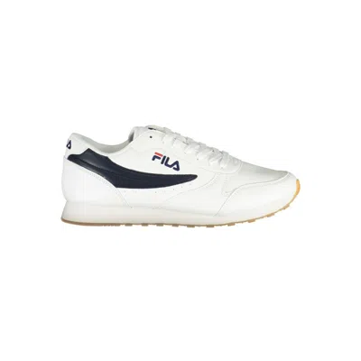 Fila Sleek White Sneakers With Contrasting Accents