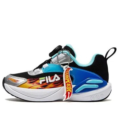 Fila (ps)  Casual Athletic Sneakers 'black Blue White'