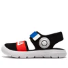 Fila (ps)  Casual Flats Sandals 'black Red Blue' In Multi
