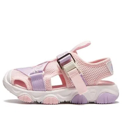 Fila (ps)  Casual Sandals 'pink Purple' In Multi