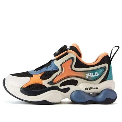 Fila (ps)  Casual Sneakers 'white Orange Blue'