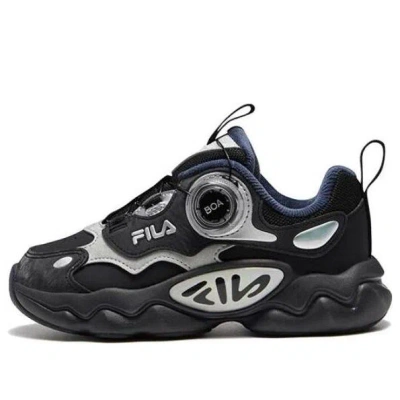 Fila (ps)  Classic Running Shoes 'black Grey Blue'