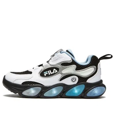 Fila (ps)  Ferris Wheel Sneakers 'white Black Blue' In Multi