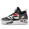 Fila (ps)  Lifestyle High-top Basketball Shoes 'grey Black' In Gray