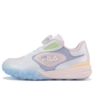 Fila (ps)  Running Shoes 'white Purple Blue' In Multi