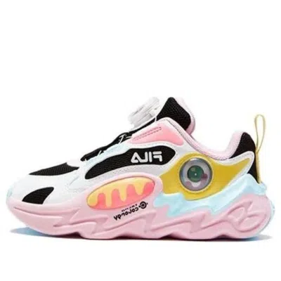 Fila (ps)  Sport Shoes 'white Pink Black' In Multi